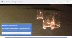 Desktop Screenshot of cooptechnodent.fr
